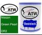 Preview: Nissan, Green Pearl, DR2: 1L Lackdose, von ATW Autoteile West.